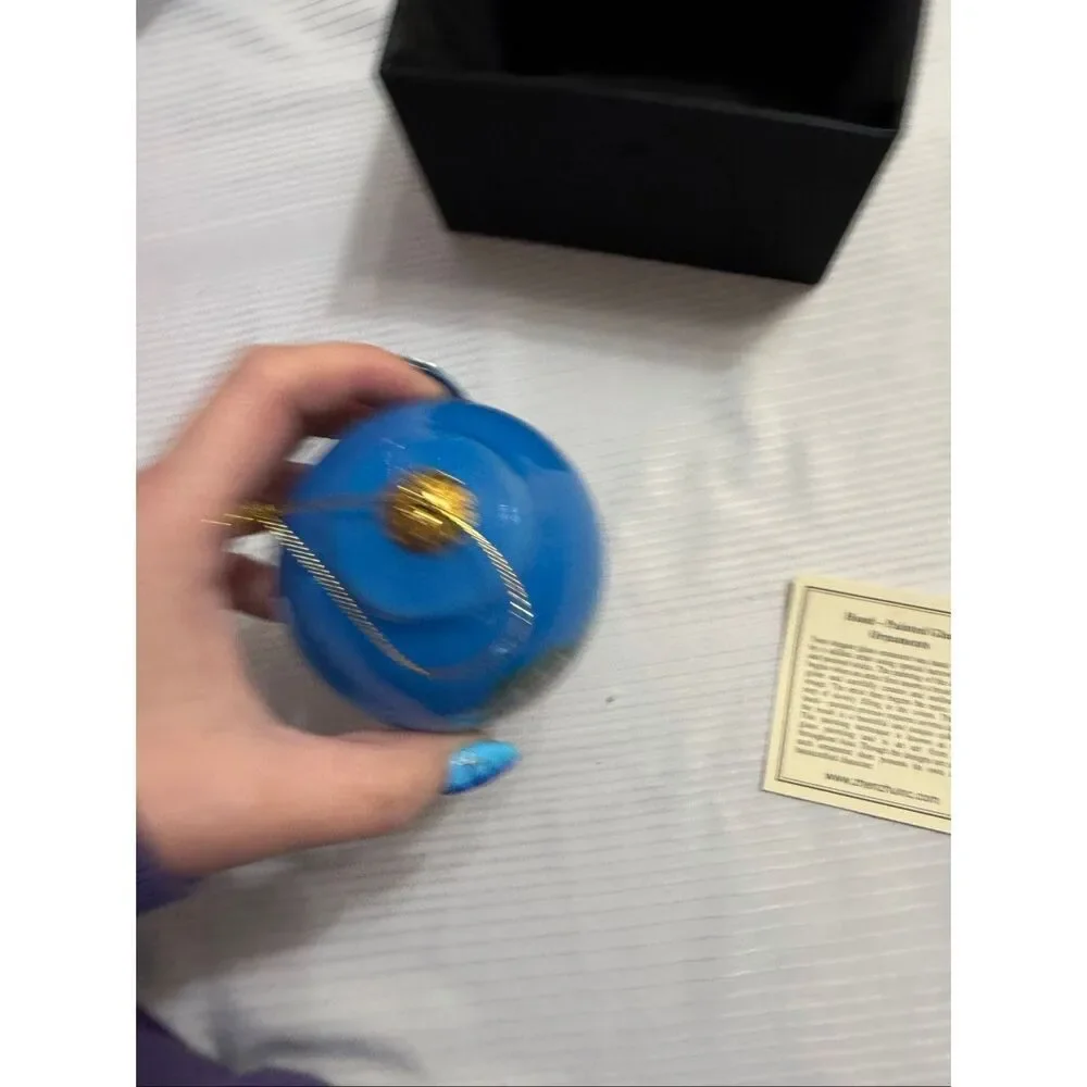 Chateau Frontenac Hand Painted Ornament Signed